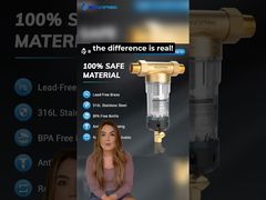 Tüm Ev İçin Manuel Temizleme Filtresi Döndürme Tortusu