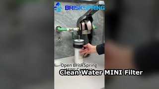 BriskSpring MINI Merkezi Su Ön Filtresini açın