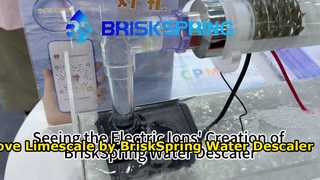 BriskSpring Su Kireç Çözücü 2'nin Elektrik İyonlarının Oluşumunu Görmek