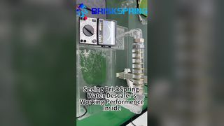 BriskSpring Suyu Kireç Çözücü Performansı İçeride
