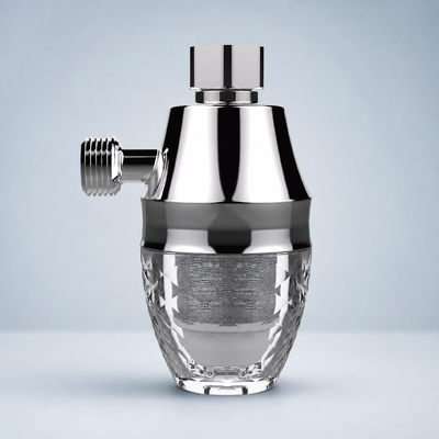 MSAP Endpoint Anti-Scale Filter with Transparent Cup for Water Heater Protection - No Salt Required