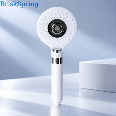 Mikro Nano Balonlu El Duş Başlığı 3 püskürtme modları SUS304 ABS Su tasarrufu BriskSpring