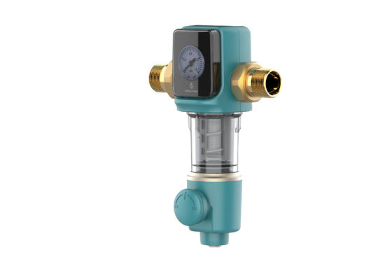 40 / 300 Mikron Spin Down Sediment Filtresi, Tekrar Kullanılabilir Tüm Ev Sediment Su Filtresi