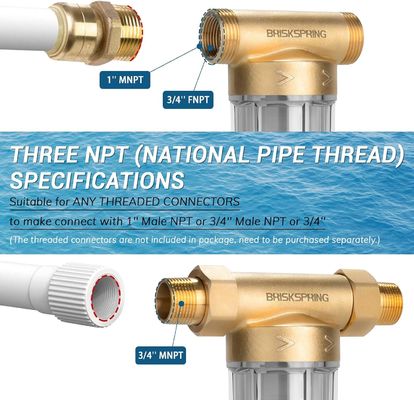 BPA'dan Yoksun Toptan Satın Alınan Kendiliğinden Çöpe Çıkan Spin-Down ve Sediment Trapper Filtreleri