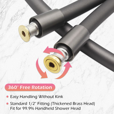 Süper yumuşak Anti Twist Esnek Duş hortumu