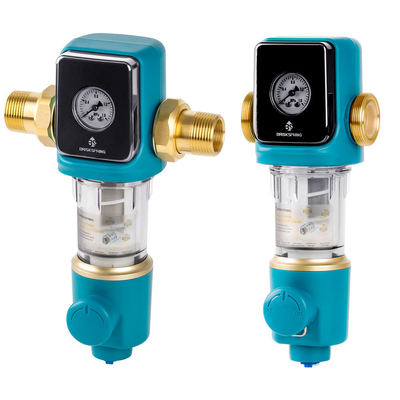BPA Serbest Otomatik Çöpe 40 Mikron Siphon Spin Down Ev Su Sistemi için Ön Filtre