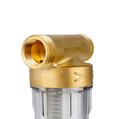 Yüksek Hassasiyetli Su Filtreleme Sistemi için Gıda Sınıfı Tortu Giderici Geri Yıkamalı Su Filtresi