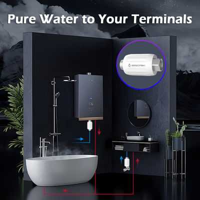 NSF Sertifikalı Premium Mini Boyutlu Su Kireç Çözücü, Banyo ve Mutfak Suyu Kullanımı İçin