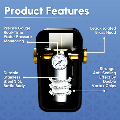 Ev kullanımı için SAAS teknolojisi ile Antibakteriyel Ölçekli Inhibisiyon Su Descaler