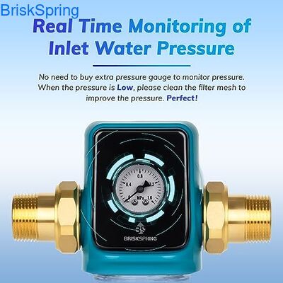 Ev Kullanımı İçin 5T/S Debili ve Kendi Kendini Temizleyen Tasarımlı 3/4 İnç Su Ön Filtresi