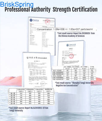 Forest Spa Experience Oksijen İyon Serbestletme Mikro Nano Balonlu Havalatıcı Duş için