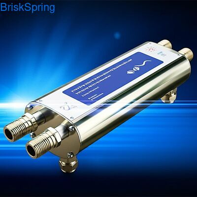 Saf Fiziksel İyon Polarizasyon Teknolojisi 17-23.5L/Min akış hızı ve NSF, RoHS, SGS, CE Sertifikası ile Tüm Ev Su Ölçüsü Engelleme ile Su Descaler