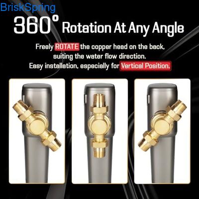 Tüm Evin Tortu Giderimi için 40 Mikron Tam Otomatik Yeniden Kullanılabilir Döndürmeli Su Ön Filtresi