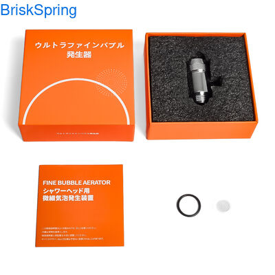 H59-1 Pirinç Mikro-Kabarcık Havalandırıcı Nozul, Su Tahrikli Ultra İnce Kabarcık Üretimi için 0,001-0,1 MM Kabarcık Çapı