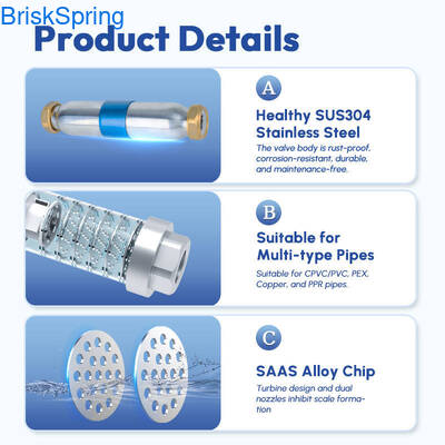 Advanced Physical Softening Tech NSF RoHS REACH Certified Water Descaler for High-End Eco-Friendly Home Use