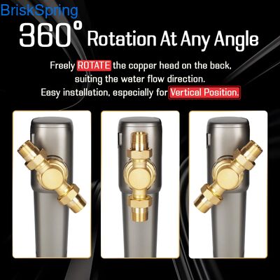 Tüm Ev 316L Paslanmaz Çelik Ağlı Akıllı Dokunma Kontrolü 6T H Akış Hızı ile Su Filtresi