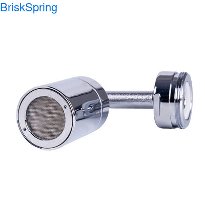 720° Rotatable Micro Nano Bubble Faucet Aerator with Gas-Liquid Cutting Technology and H59-1 Brass Construction