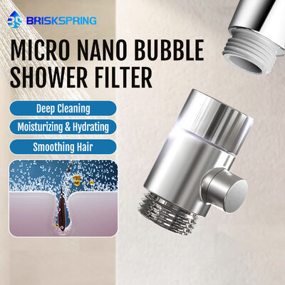 RF30000 M22/M24 Mikro Nano Kabarcık Musluk Perlatörü, H59-1 Pirinç Yapı ve Çok Katmanlı Paslanmaz Çelik Filtreli