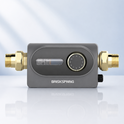 BriskSpring HZ-D 40 Mikron Tüm Ev Tortu Ön Filtresi, 7 T/H Akış ve 360 Derece Döner Montajlı