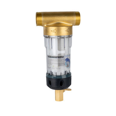 40 Mikron Filtrasyonla Tüm Ev Spin Aşağı Sediment Su Ön Filtresi Tekrar Kullanılabilir Tasarım ve Gıda Sınıfı SS316L Mesh