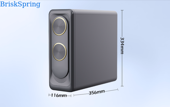 800 GPD Tankless Tezgah Altı RO Su Arıtma Sistemi Çift Su Çıkışlı Ters Ozmoz Arıtıcı
