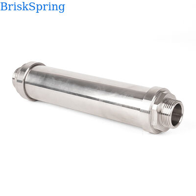 BriskSpring Yüksek Verimlilikli SAAS İyon Polarizasyon Teknolojisi 4T/H Akış Hızı ve H59-1 Bakır Malzemesi ile Tüm Ev Su Descaler Sistemi