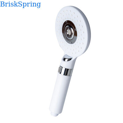 Mikro Nano Balonlu El Duş Başlığı 3 püskürtme modları SUS304 ABS Su tasarrufu BriskSpring