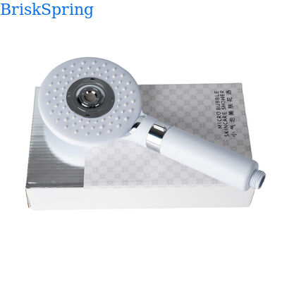 Mikro Nano Balonlu El Duş Başlığı 3 püskürtme modları SUS304 ABS Su tasarrufu BriskSpring