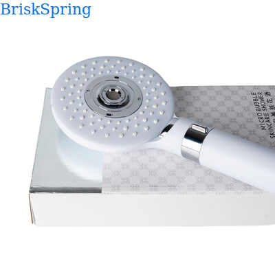 Mikro Nano Balonlu El Duş Başlığı 3 püskürtme modları SUS304 ABS Su tasarrufu BriskSpring