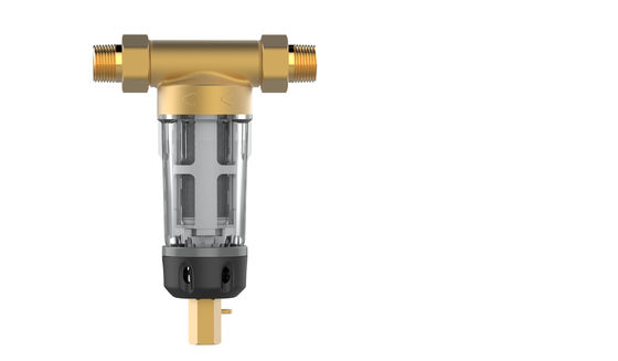1 İnç 3/4 İnç Pirinç 100 Mikron Tortu Filtresi Diy Sediment Su Filtresi 1.6Mpa