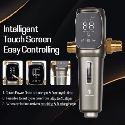 Evrensel Otomatik Tüm Ev Kendi Kendini Temizleyen Tortu Arıtıcısı (Daha Sağlıklı Su Temini İçin)