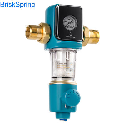 Yiyecek sınıfı paslanmaz çelik anti-blok yapısı ve 22 GPM akış hızı ile hafif Tüm Ev Su Ön Filtresi