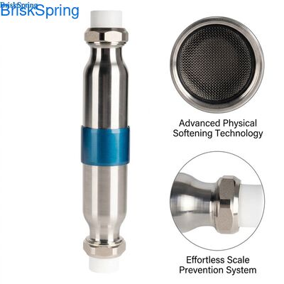 Gelişmiş Fiziksel Yumuşatma Teknolojisi NSF RoHS REACH Sertifikalı, Üst Düzey Çevre Dostu Ev Kullanımı için Su Kireç Çözücü