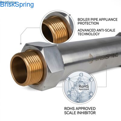 Su Descaler Tuzsuz Sistemi, Kazanlar, Borular ve Aletler için Anti-Scale Su Kondisyoner, RoHS Onaylı 0.15MPa