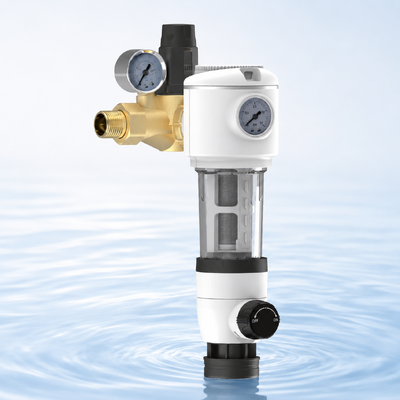 BriskSpring N1-8A-BS 40 Mikronlu Dual Basınç İzleme ve El Yıkama ile Oturum Ön Filtresi