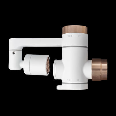 BriskSpring JP-002 Rose Gold Micro-Nano Bubble Faucet Filtresi 360° döner havalatıcı ve değiştirilebilir kartuşla