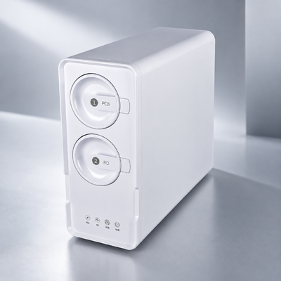 TDS İzleme ve Düşük Gürültülü Booster Pompalı 600GPD Tankless Ters Ozmoz Su Arıtma Cihazı